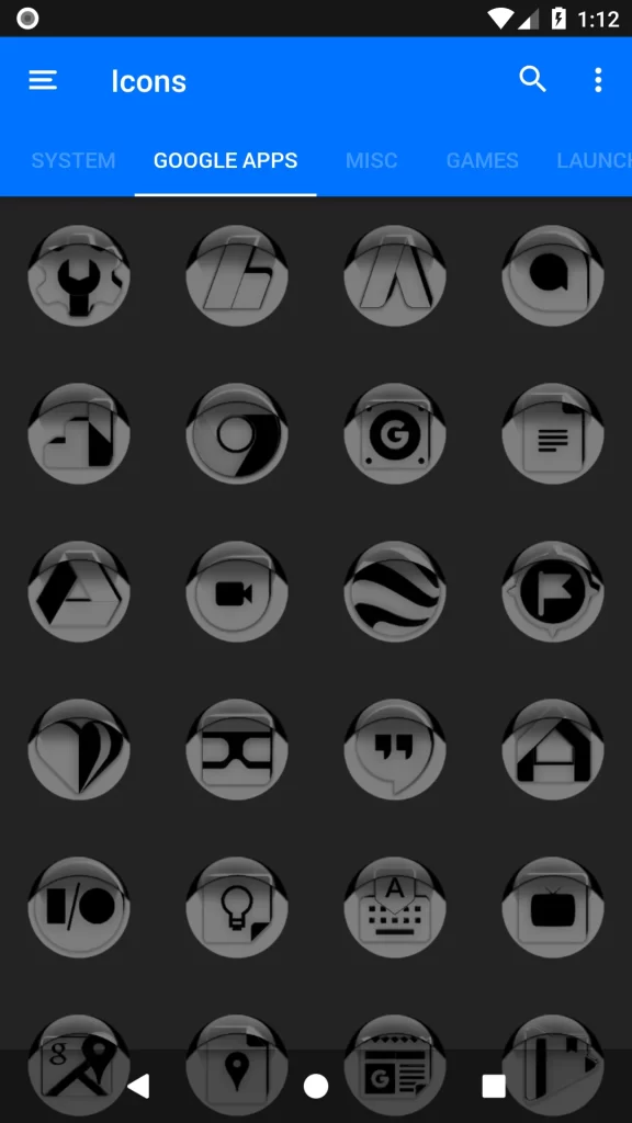 Grey Icon Pack Style 1 6