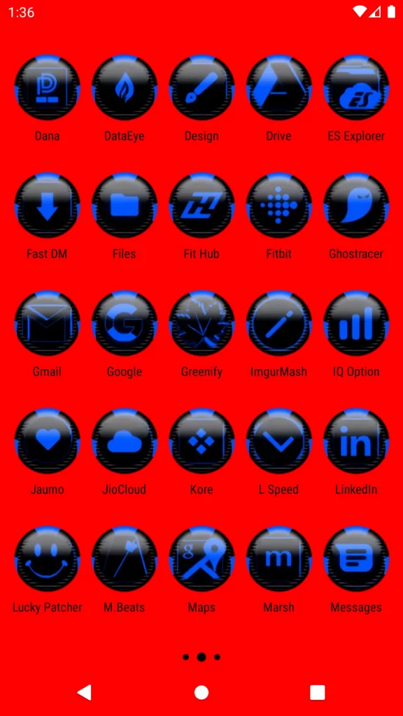 Blue Icon Pack Style 6 3
