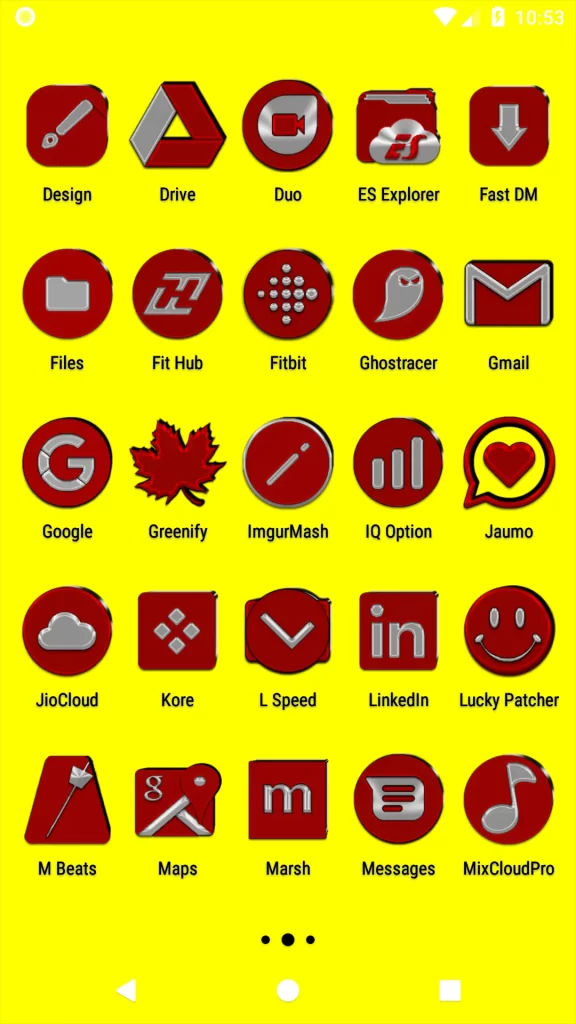 Red Icon Pack 3