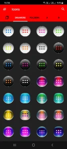 Dx White Blue Icon Pack 3